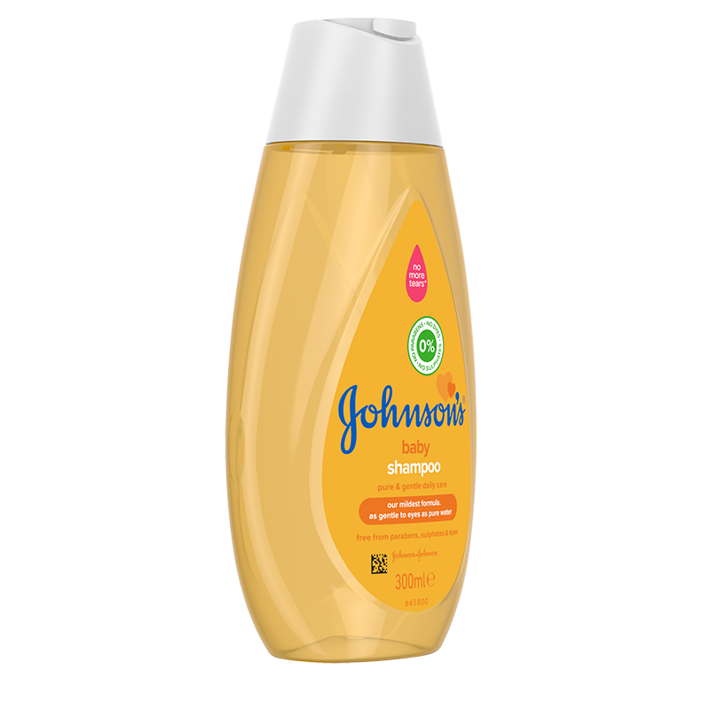 JOHNSON'S® Baby Shampoo 300ml - angle shot