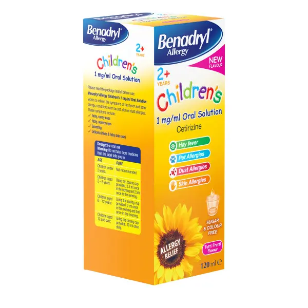 BENADRYL® Allergy Syrup Children 2+