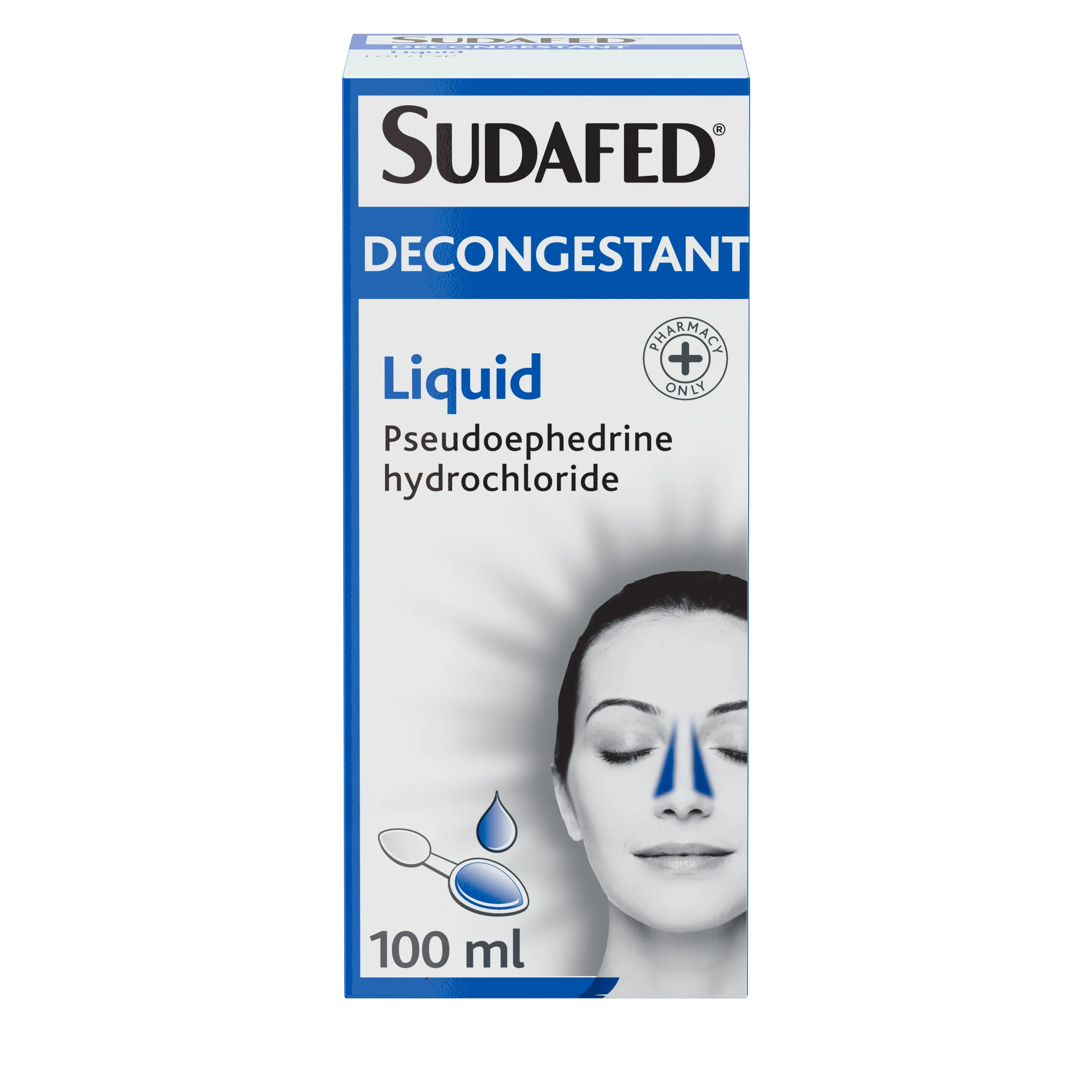 Sudafed® Decongestant Liquid 100ml