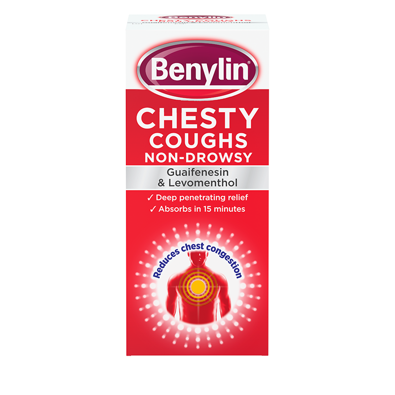 Benylin® Chesty Coughs Non-Drowsy 300ml - front shot