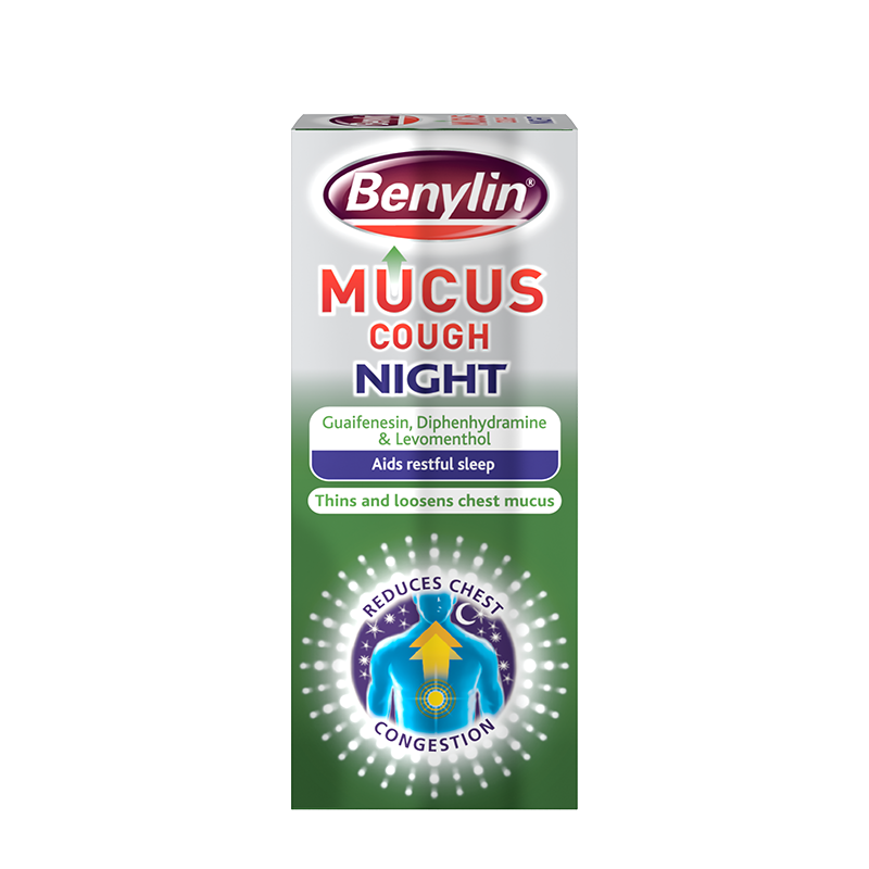 Benylin® Mucus Cough Night 150ml - back shot