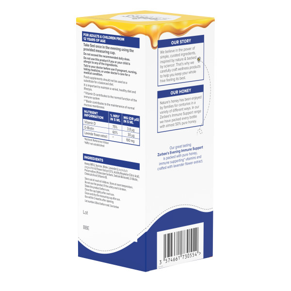 Zarbee's® Evening Immune Support Liquid 120ml 