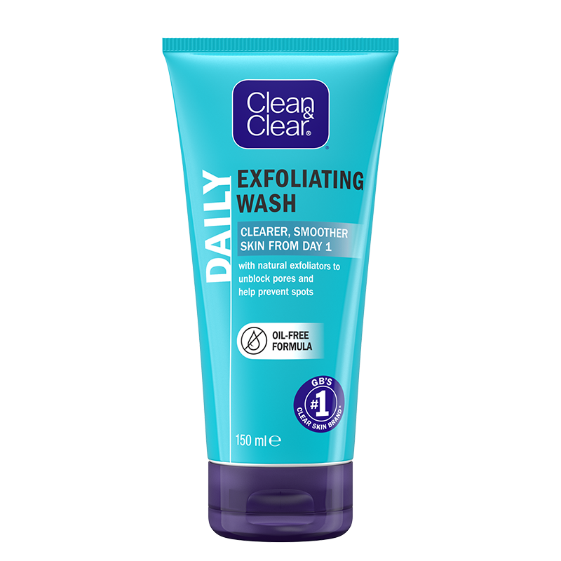 CLEAN & CLEAR® Exfoliating Daily Wash 150ml - front shot