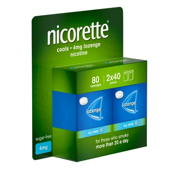 Nicorette Cools 4mg Lozenge 80s 