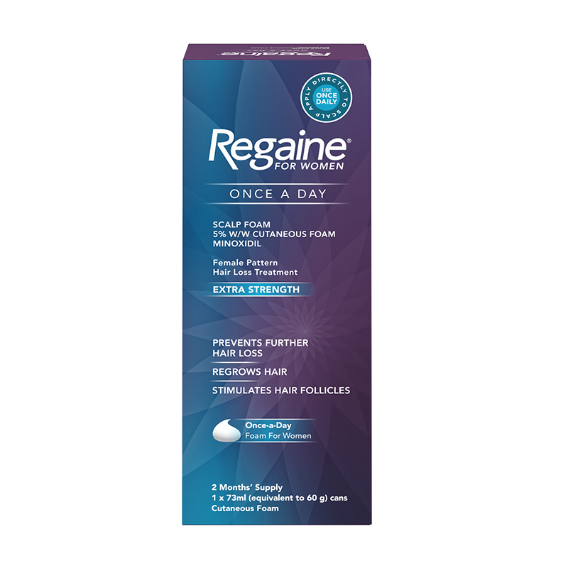 REGAINE® For Women Once a Day Scalp Foam (Minoxidil) 73ml