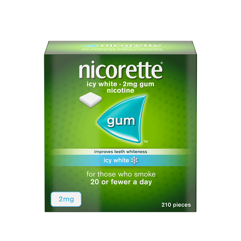 NICORETTE® Icy White 2mg Gum 210s