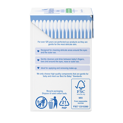 JOHNSON'S® Cotton Buds 100s