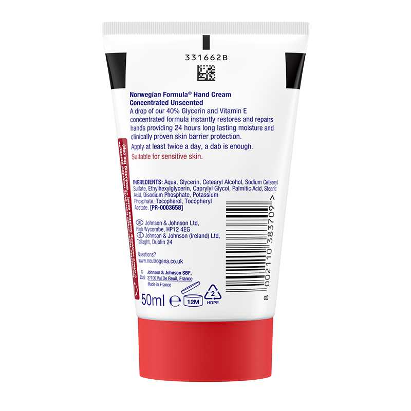NEUTROGENA® N/F Hand Cream Unscented 50ml - Back