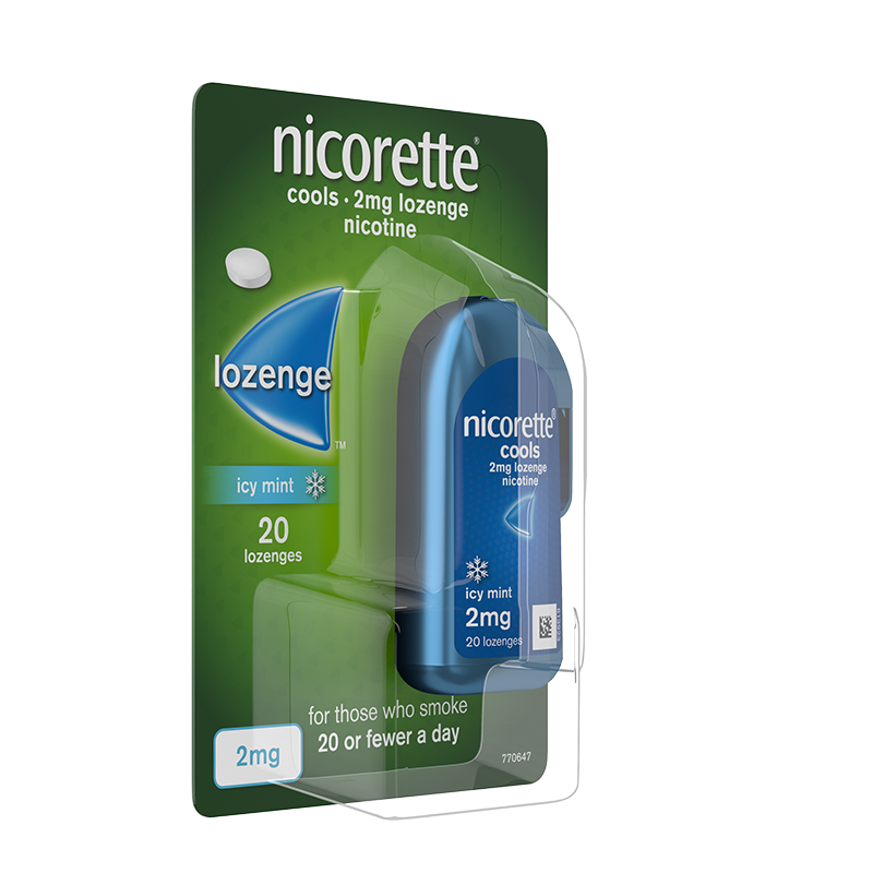 NICORETTE® Cool 2mg Lozenges 20s