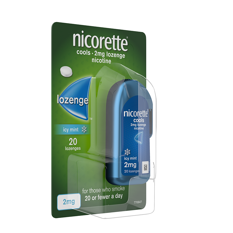 NICORETTE® Cool 2mg Lozenges 20s