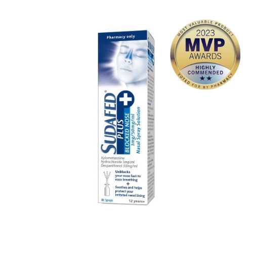 Sudafed plus blocked nose MVP