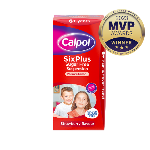 CALPOL® Six Plus Sugar Free Suspension 100ml MVP