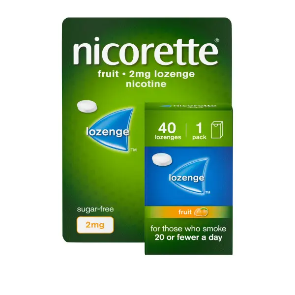 Nicorette® Fruit 2mg Lozenge