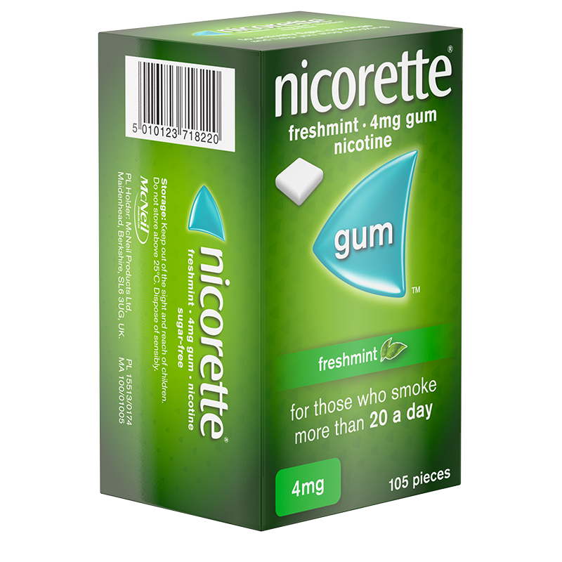 NICORETTE® Freshmint 4mg Gum 105s