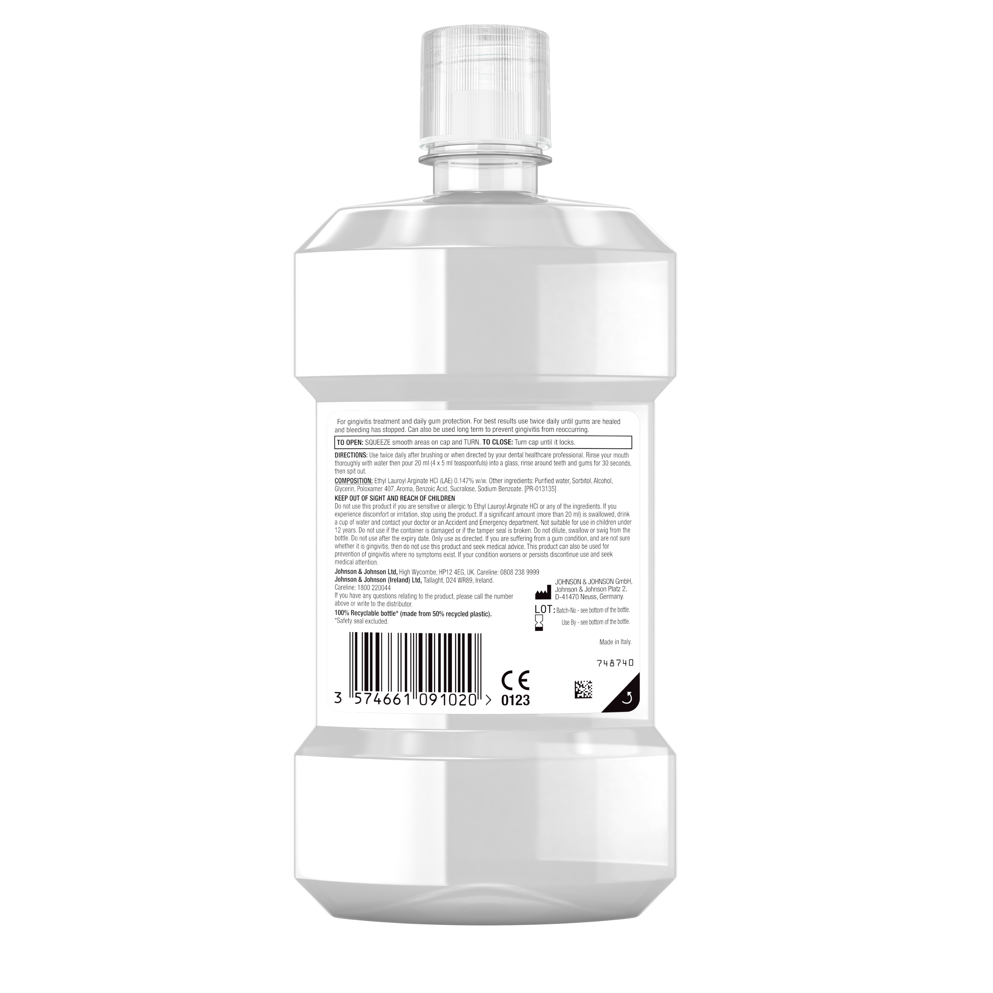 3574661091020_Listerine_Advanced_Defence_Gum_Treatment_Mouthwash_500ml_Back