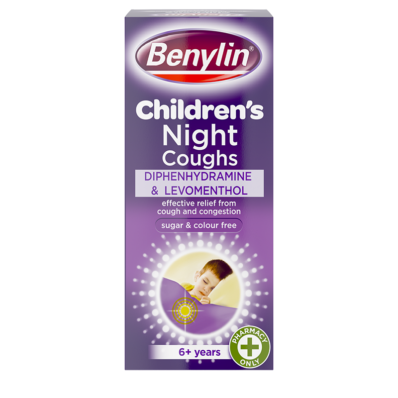 Benylin® Children's Night Coughs 6+Years 125ml - front shot