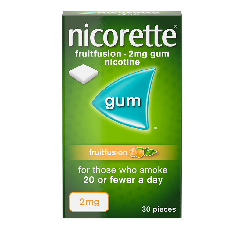 NICORETTE® Fruitfusion 2mg Gum 30s