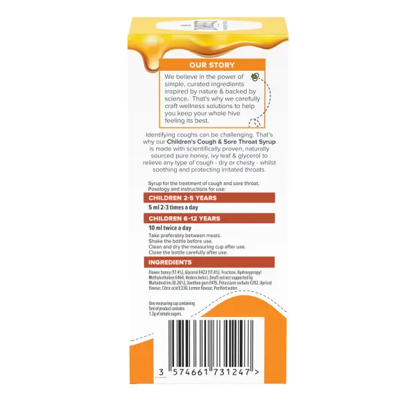 Zarbee's® Children's Cough & Sore Throat Syrup 100ml