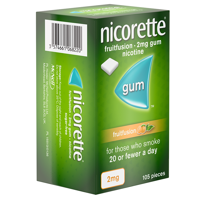 NICORETTE® Fruitfusion 2mg Gum 105s