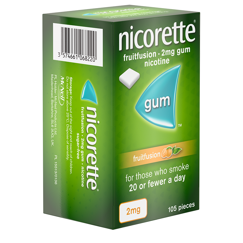 NICORETTE® Fruitfusion 2mg Gum 105s