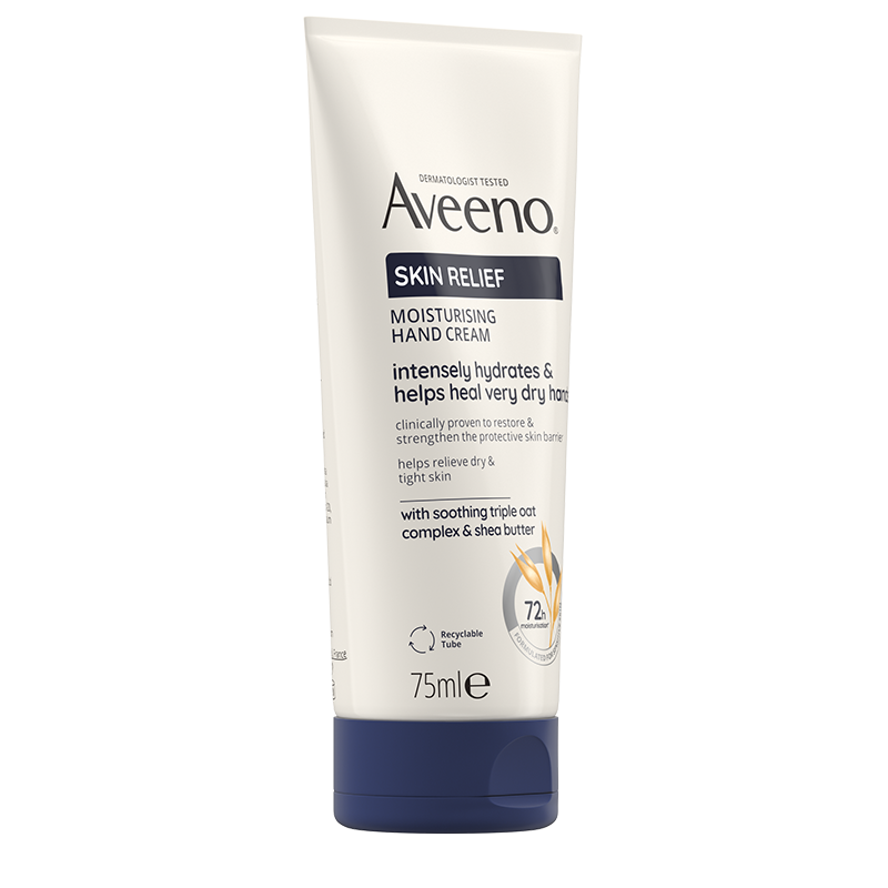 Aveeno® Skin Relief Moisturising Hand Cream 75ml - angle shot