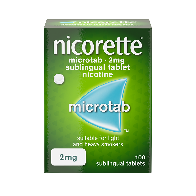 NICORETTE® Microtab 2mg sublingual tablet 100s