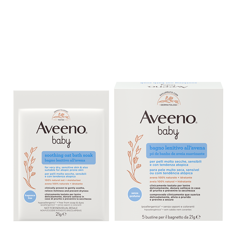Aveeno® Bath Soak 5 x 21g bath sachets