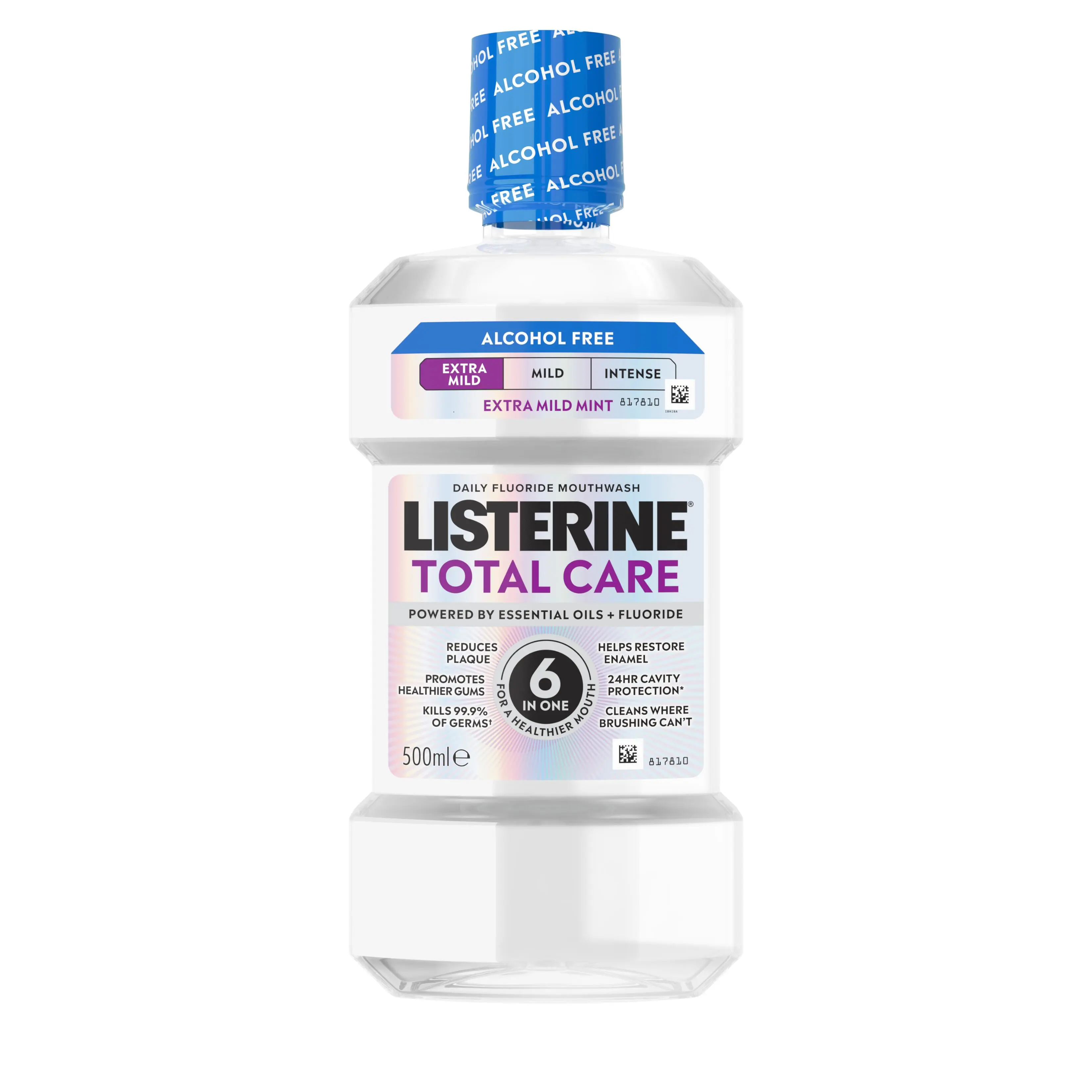 LISTERINE® Total Care Extra Mild Taste Alcohol Free Mouthwash