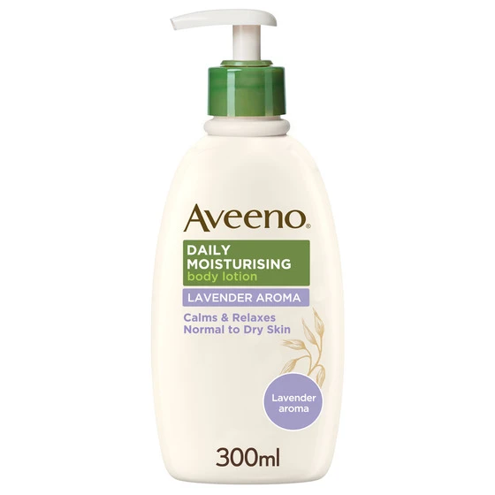 Aveeno® Daily Moisturising Lotion With Lavender Aroma 300ml - front shot