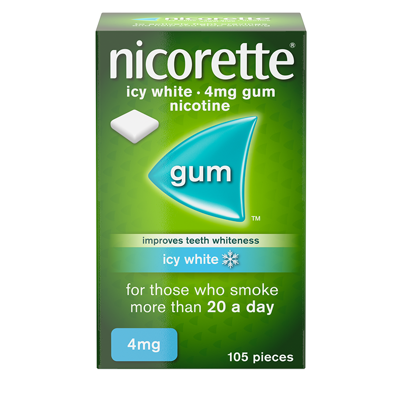NICORETTE® Icy White 4mg Gum 105s