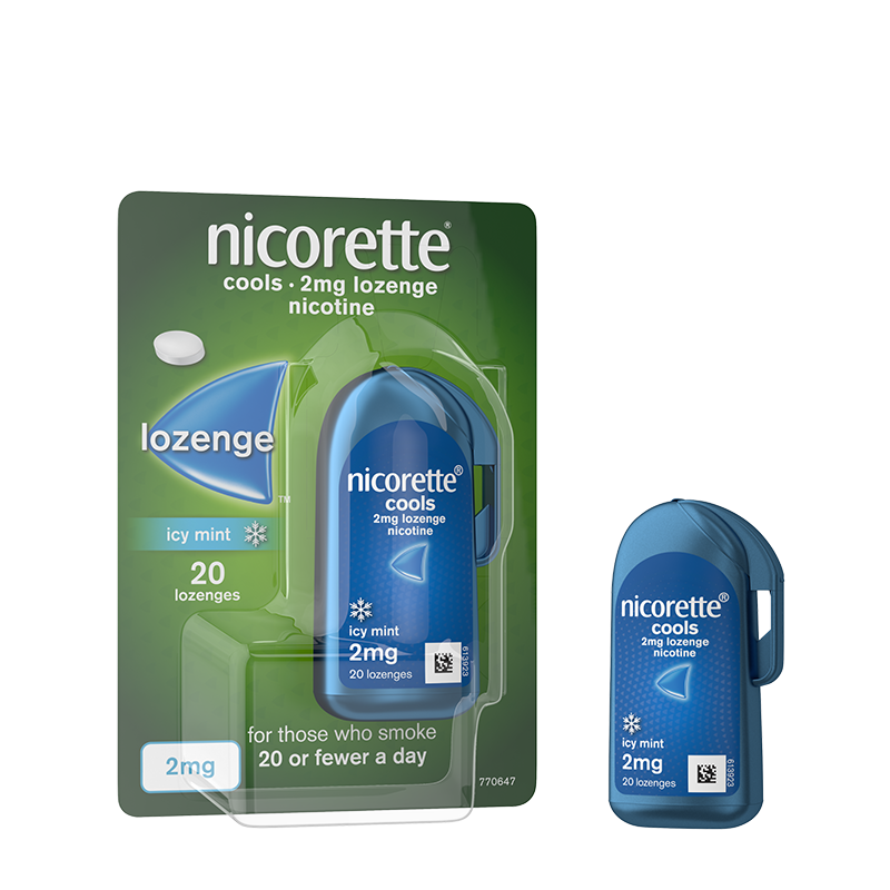NICORETTE® Cool 2mg Lozenges 20s