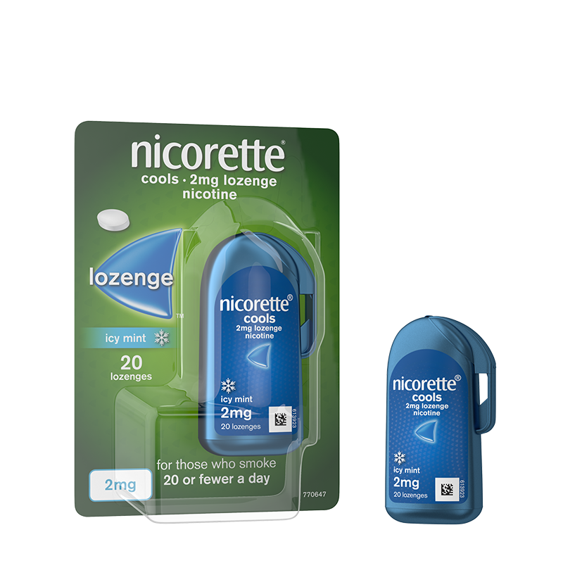 NICORETTE® Cool 2mg Lozenges 20s