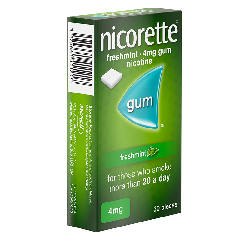NICORETTE® Freshmint 4mg Gum 30s