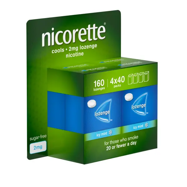 NICORETTE Mint 2mg Lozenge 160s