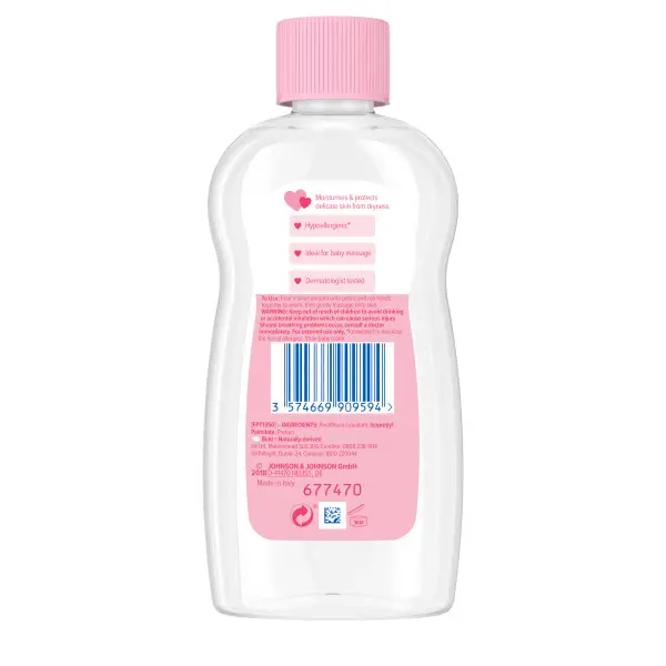 JOHNSON'S® Baby Classic Moisturising Oil 200ml