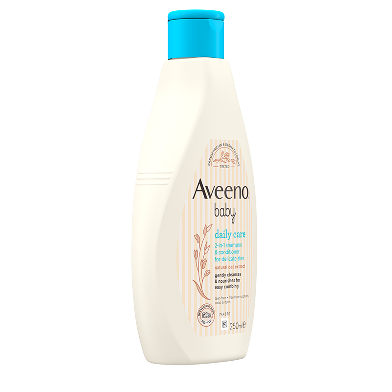 Aveeno® Daily Care 2-in-1 Shampoo & Conditioner 250ml - angle shot