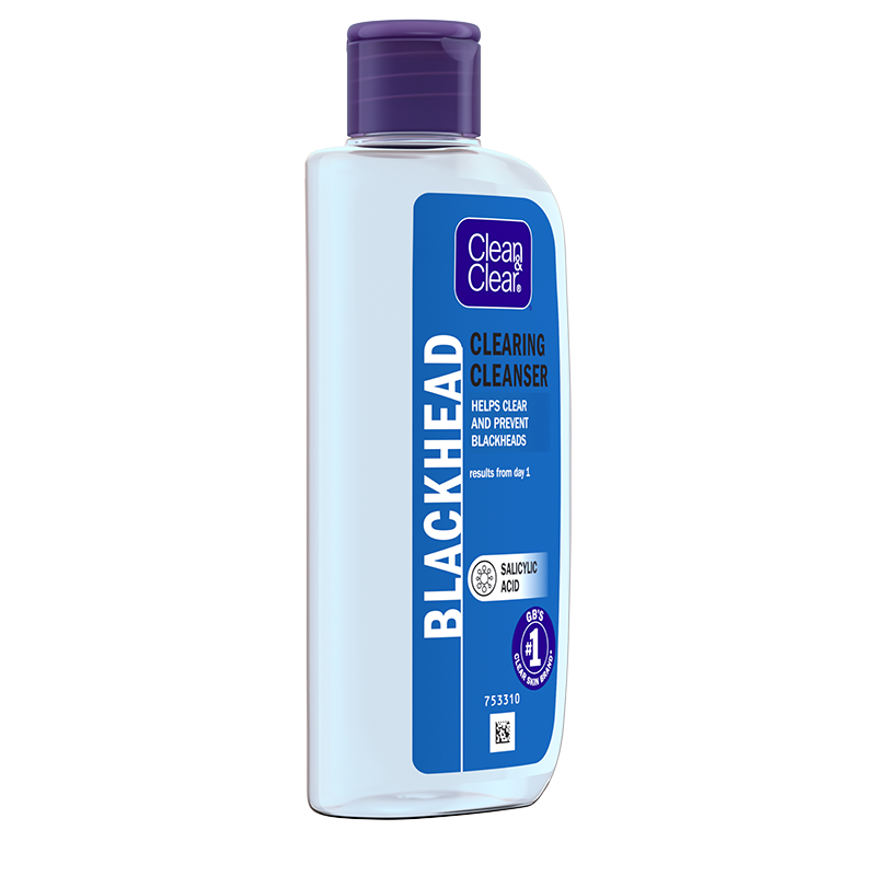 CLEAN & CLEAR® Blackhead Clearing Cleanser 200ml - angle shot