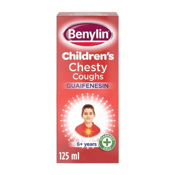 Benylin® Children's Chesty Coughs 6+ Years 125ml - front shot