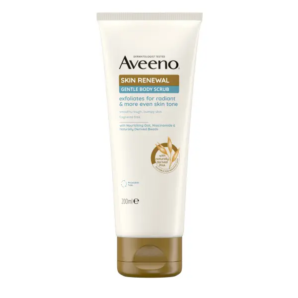 AVEENO® body skin renewal gentle body scrub 200ml