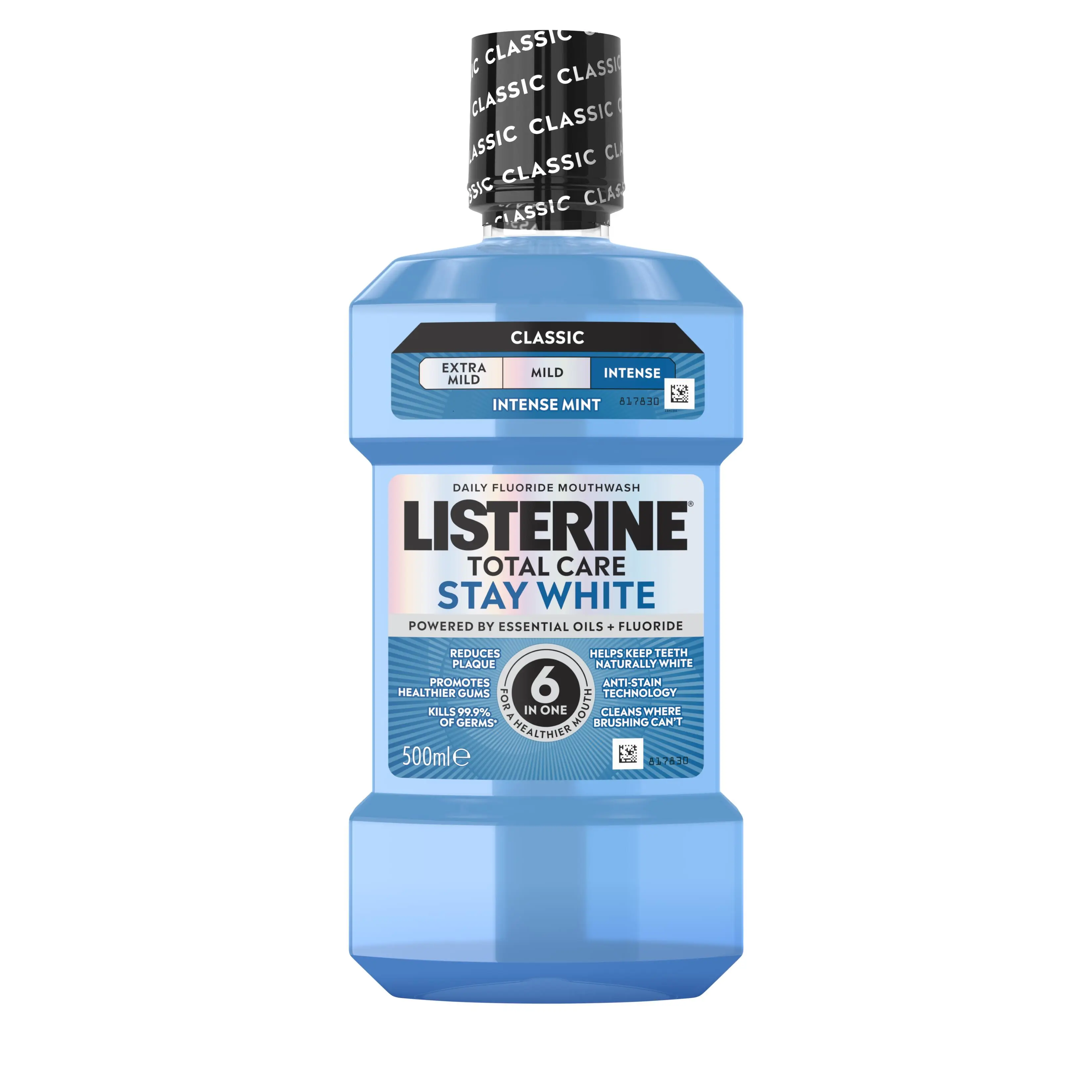 LISTERINE® Total Care Stay White Intense Taste Classic Mouthwash