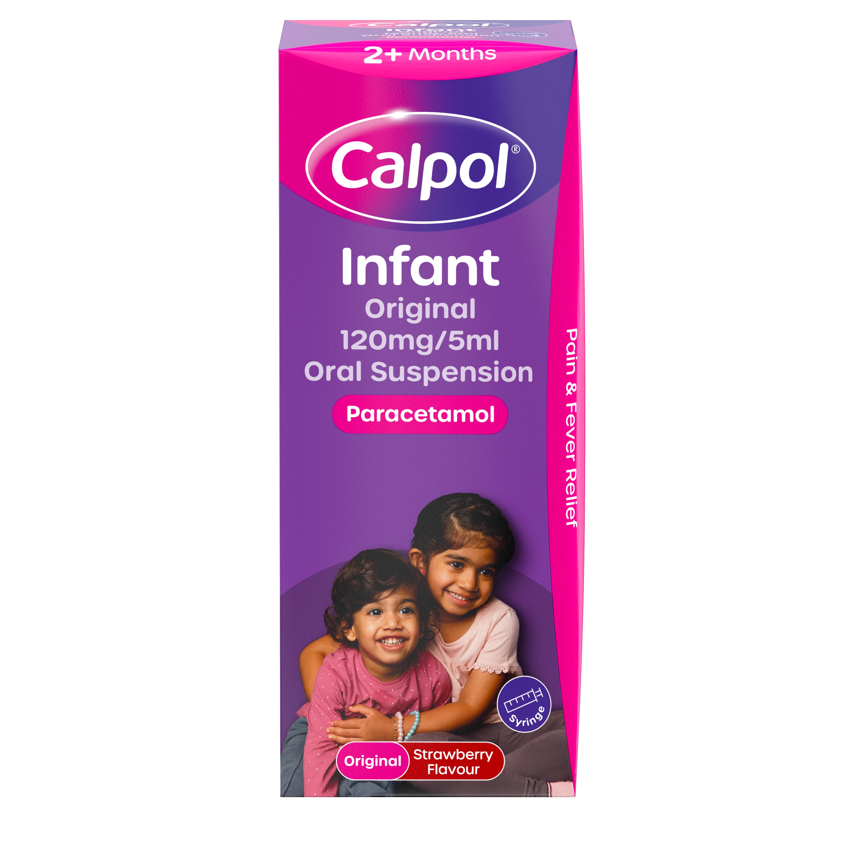Calpol Infant original 120 mg/5ml oral suspension
