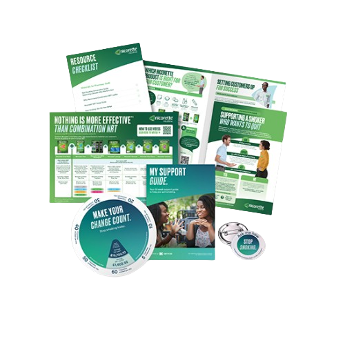 Nicorette nicotine Smoking Cessation Support Pack
