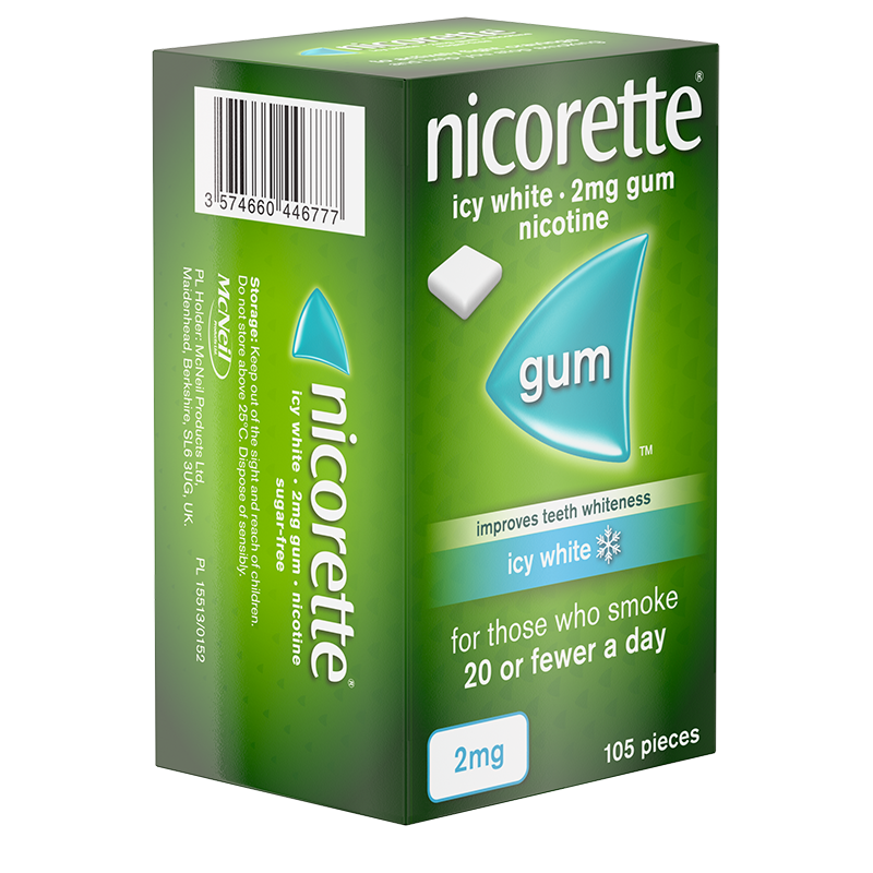 NICORETTE® Icy White 2mg Gum 105s