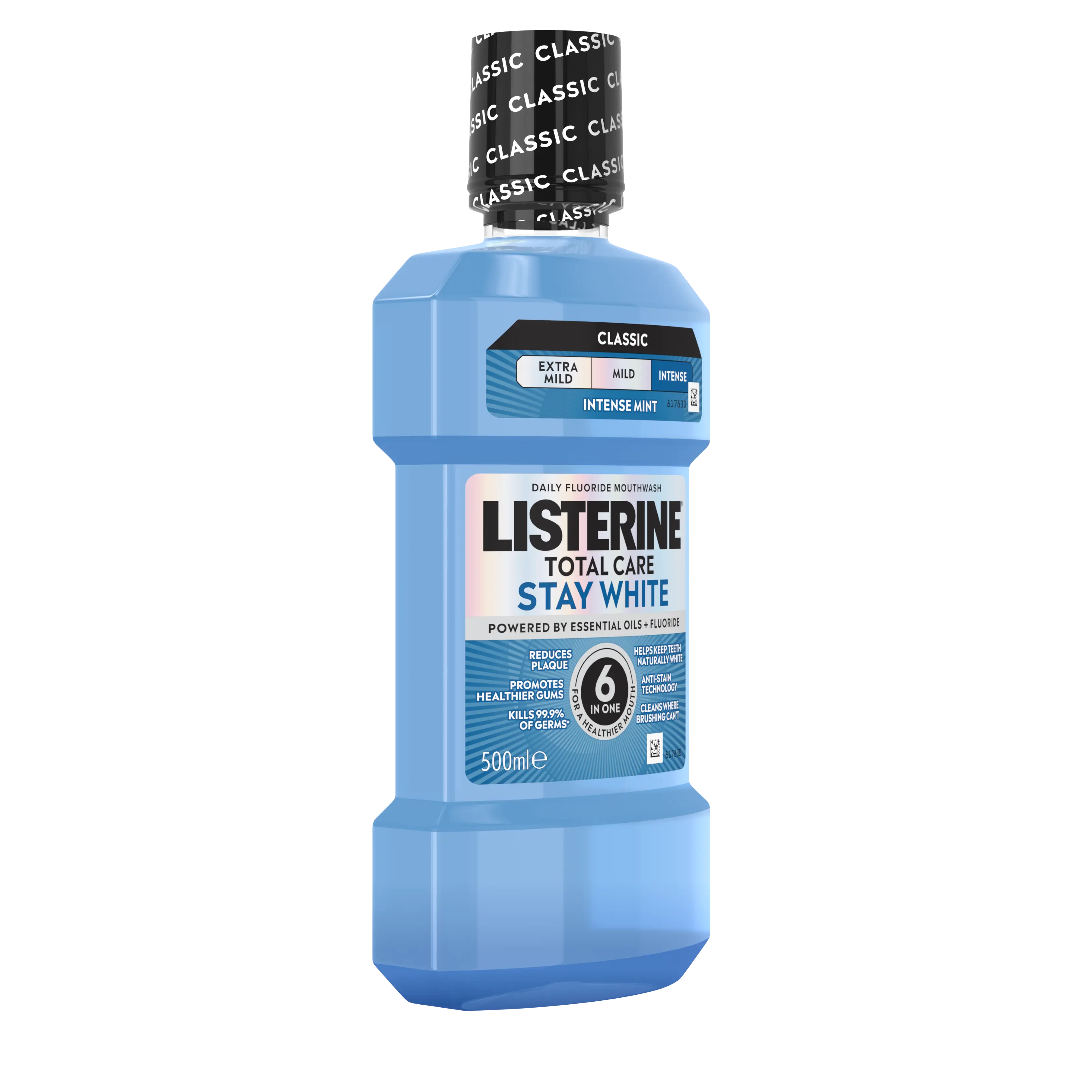 LISTERINE® Total Care Stay White Intense Taste Classic Mouthwash