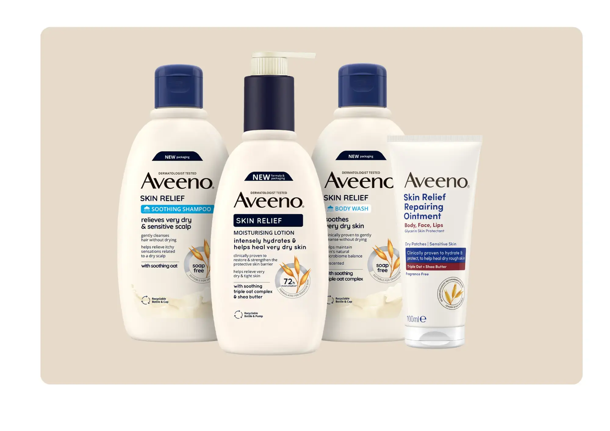 Aveeno® Skin Relief Range