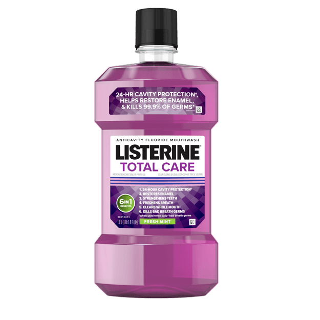 LISTERINE® TOTAL CARE Fresh Mint Mouthwash