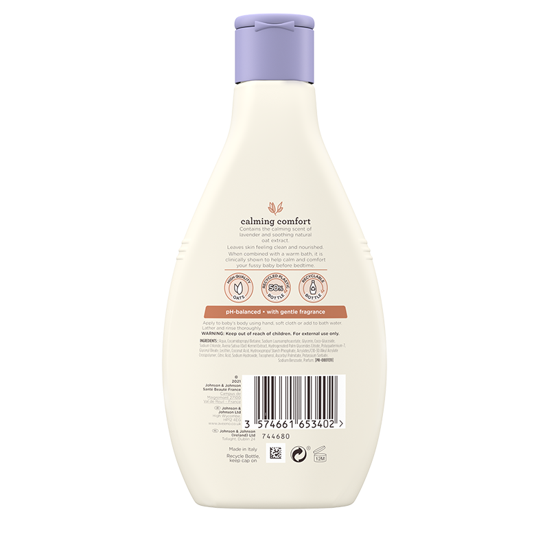 Aveeno® Calming Comfort Bedtime Bath & Wash 250ml