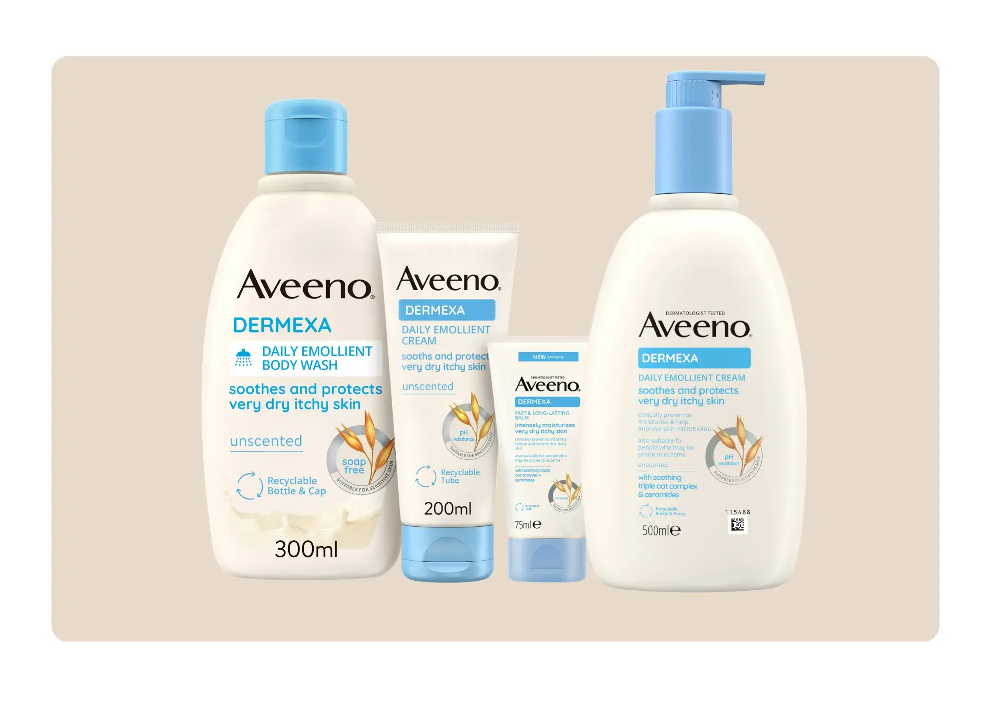 Aveeno® Dermexa Range