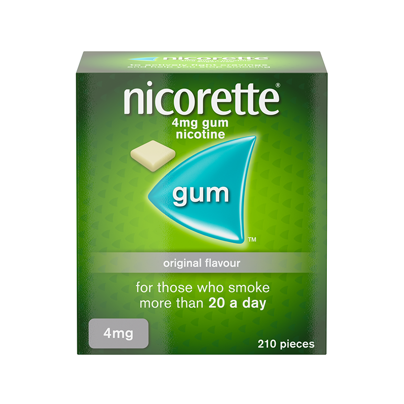 NICORETTE® 4mg Gum 210s