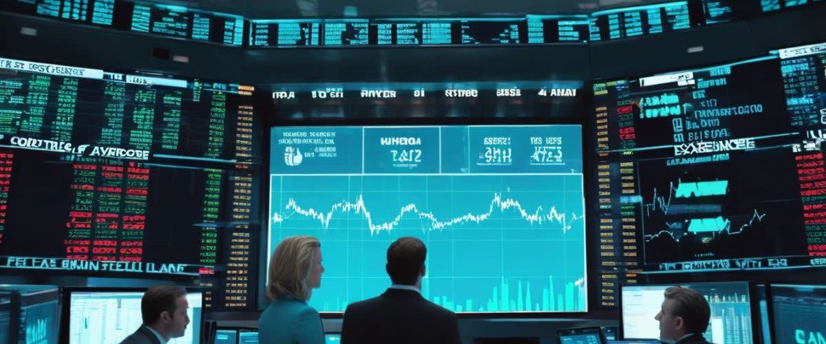 SPAC: A pattern of stock market, showing the fluctuating nature of financial markets.